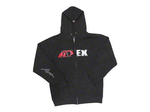 APEXi Signature Hoodie Color: Grey Size: Medium