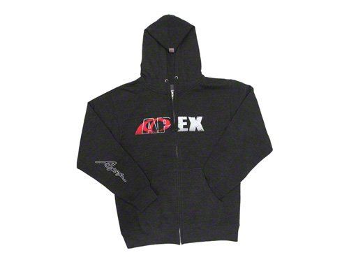 APEXi Signature Hoodie Color: Grey Size: Small