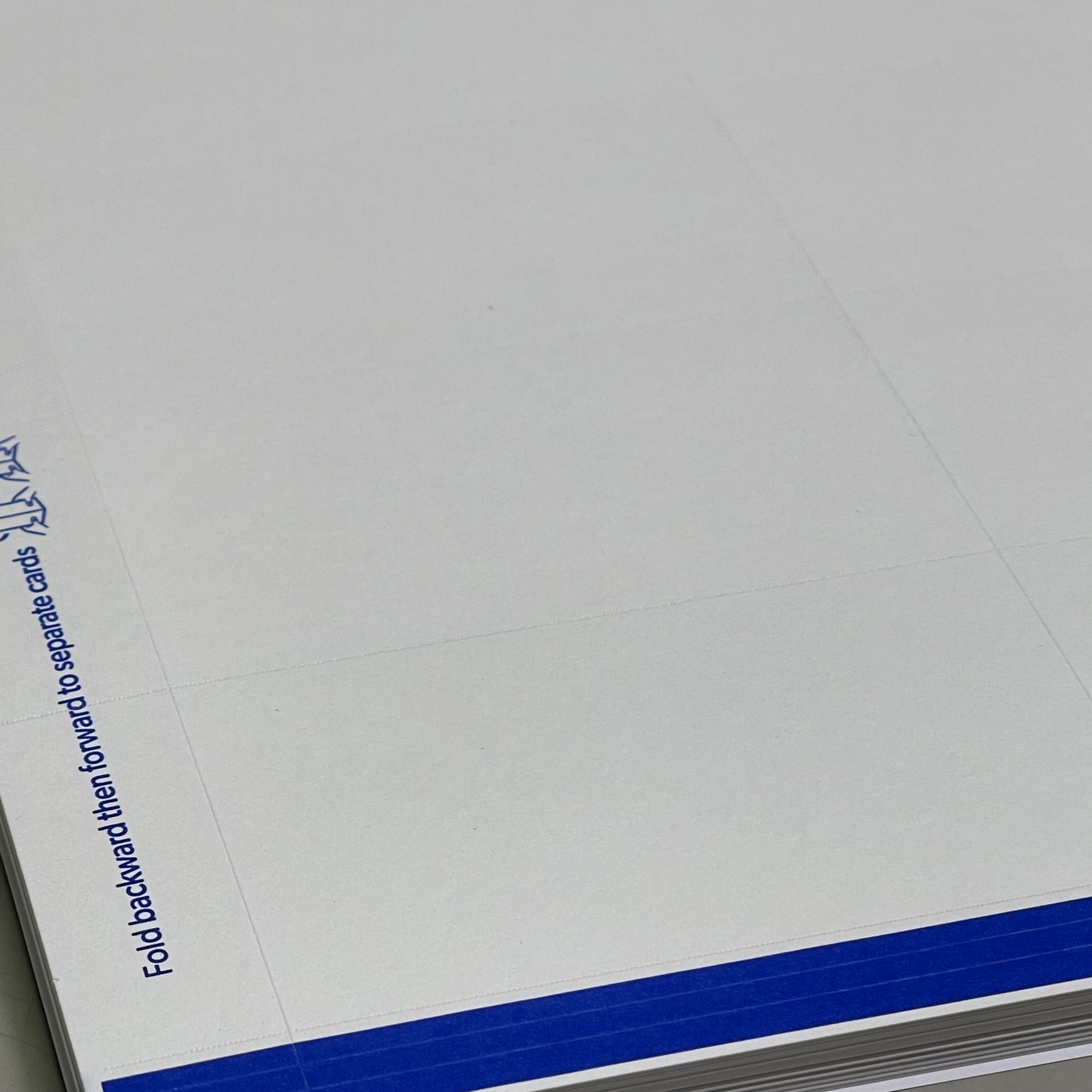 AVERY (5-PACK) 250 Business Cards Matte White Sure Feed Printable 2"x3-1/2" 5371