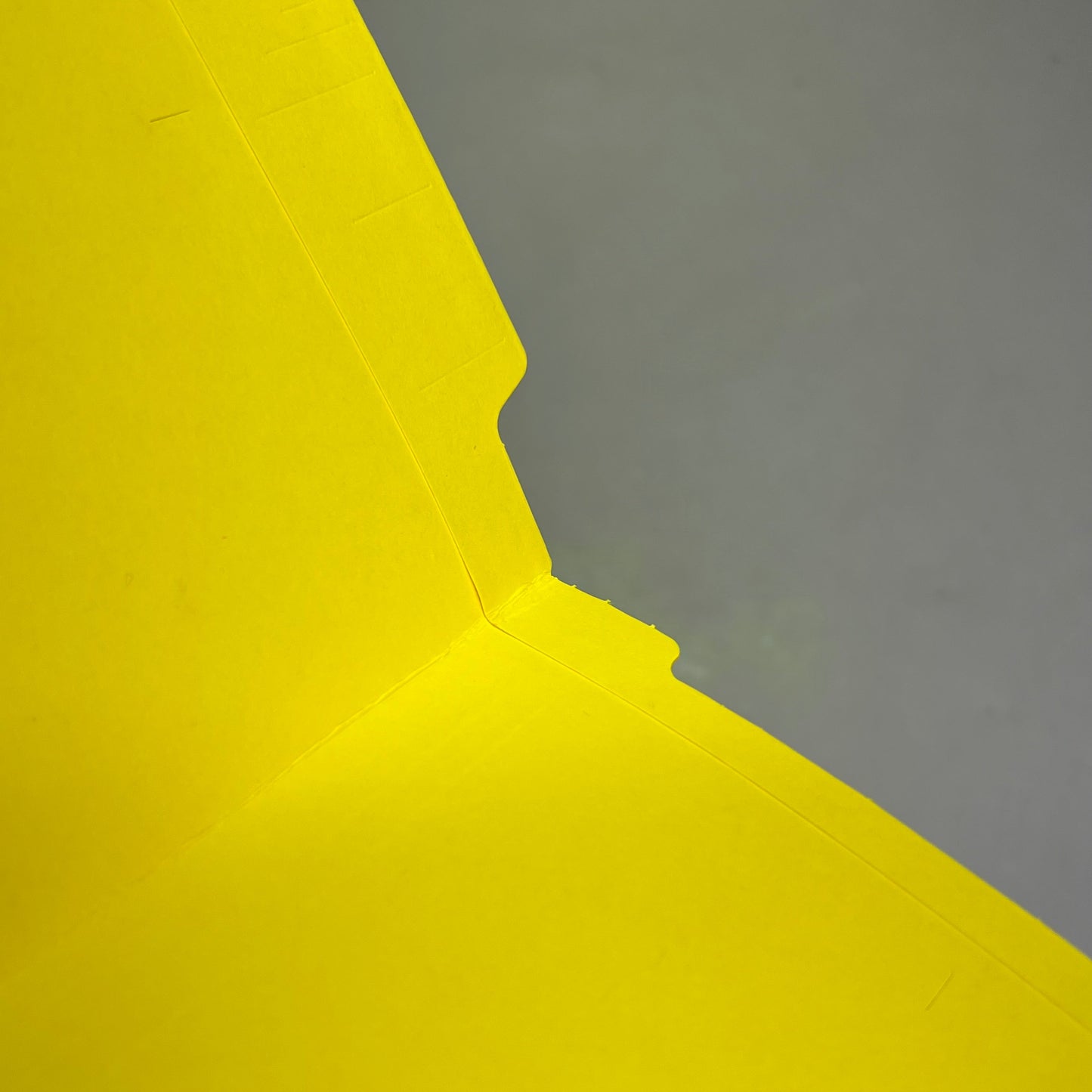 SMEAD (50 PACK) End-Tab Folders w/ Fasteners Straight Cut Letter Sz Yellow 25940