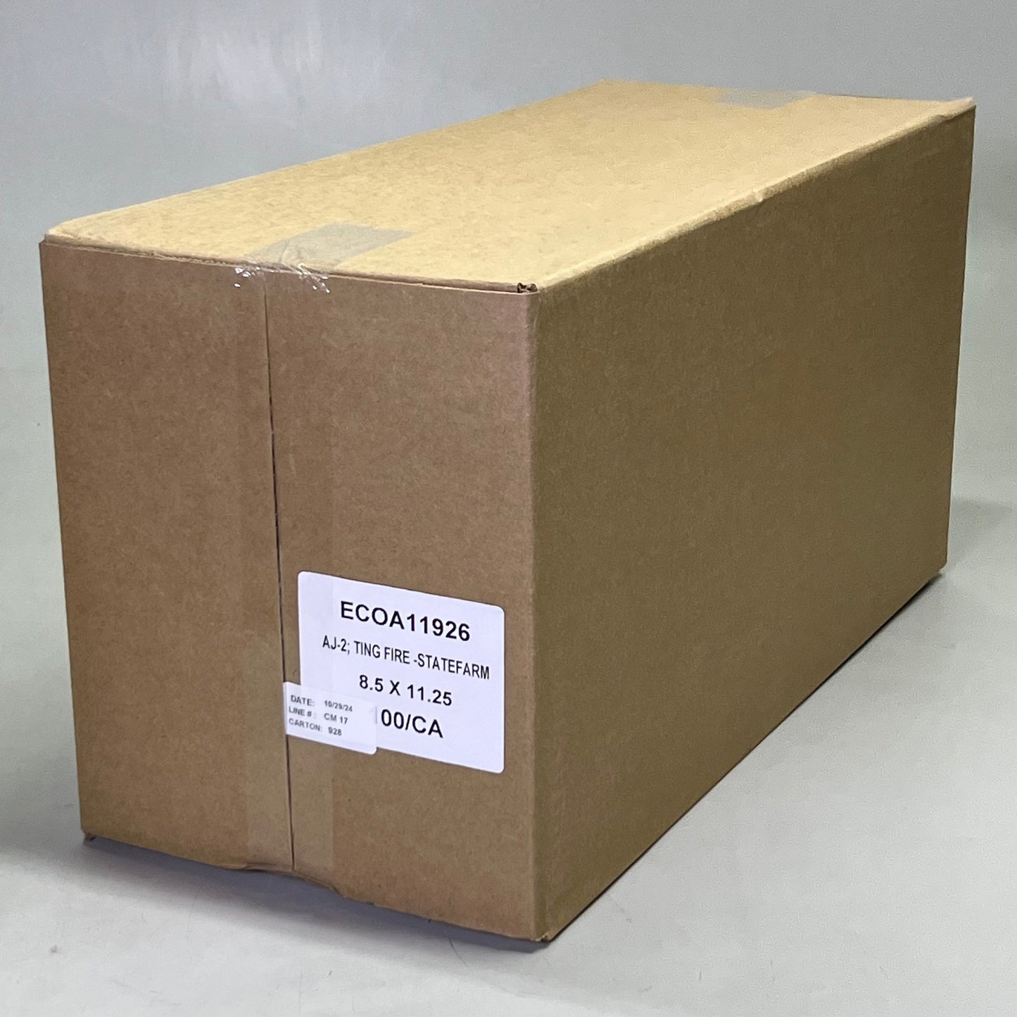 STATE FARM (100 Bags) Bubble Protection Envelopes Sz 9.5" W X 11" H ECOA11926