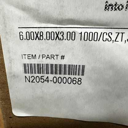 MACO Resealable Cellulose Plastic Bags 1000/Case Silver N2054-000068