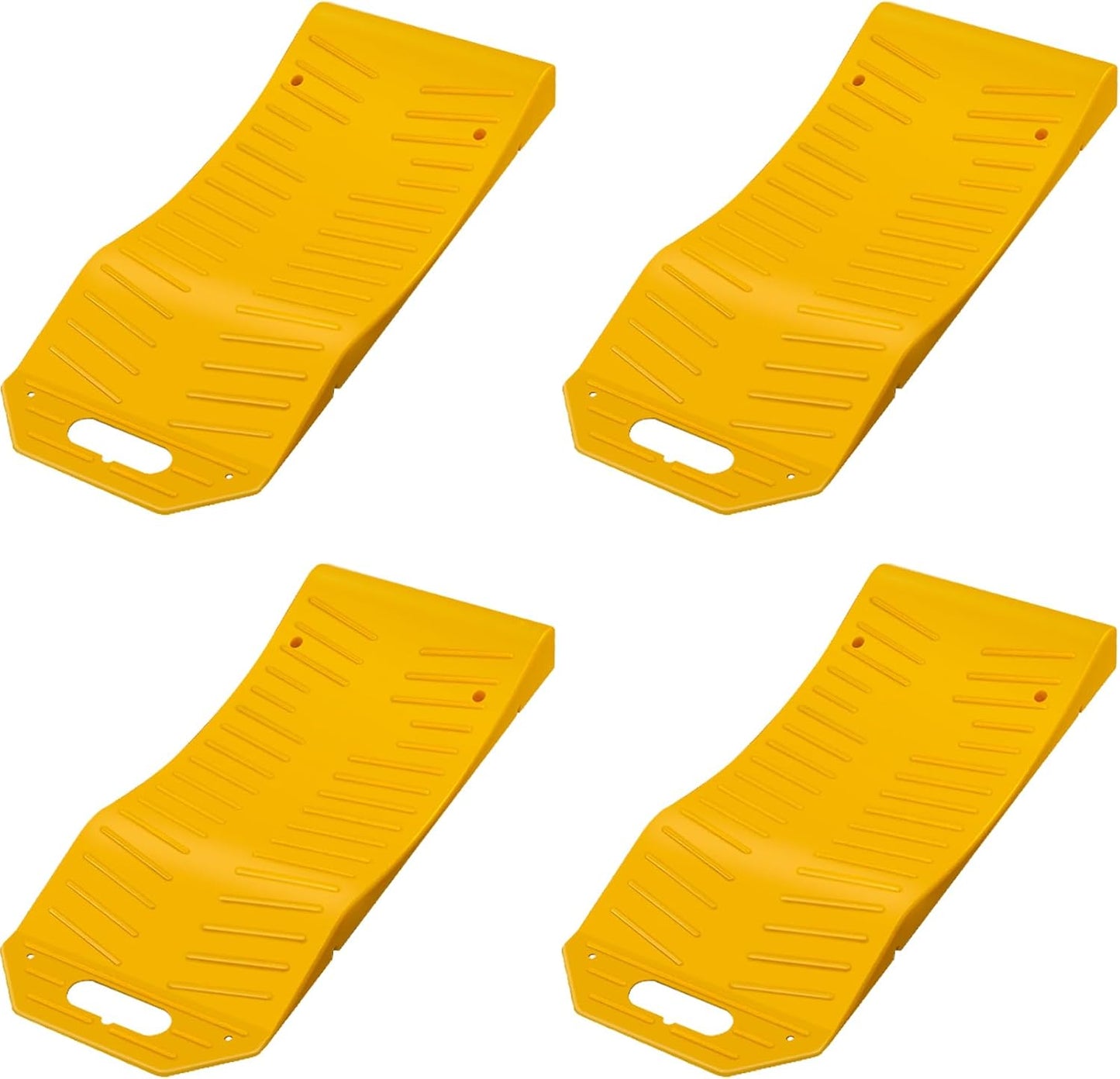 4 Pack Tire Saver Ramps with Anti-Slip Pads