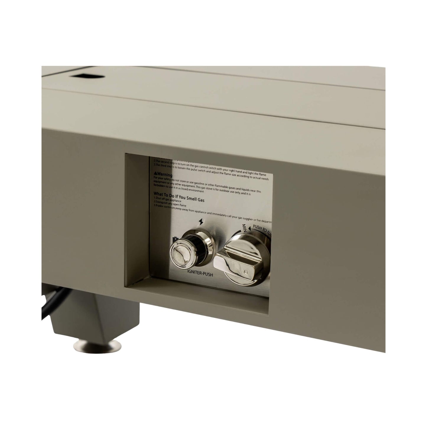 Alora 42" 50K BTU Iron Liquid Propane Fire Pit Table With Glass Stones (SAK63845)