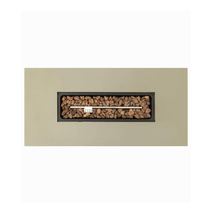 Alora 42" 50K BTU Iron Liquid Propane Fire Pit Table With Glass Stones (SAK63845)