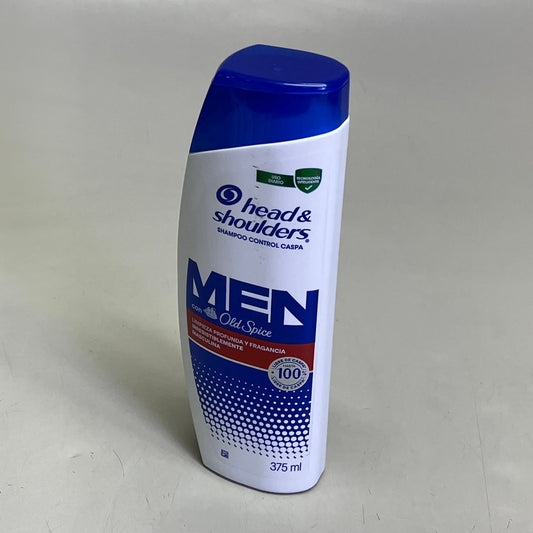 HEAD & SHOULDERS (6 PACK) Men Original Old Spice Scent Shampoo Control 375ml