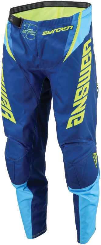Answer 24 Syncron Envenom Pants Blue/Hyper Acid Size - 40 442442