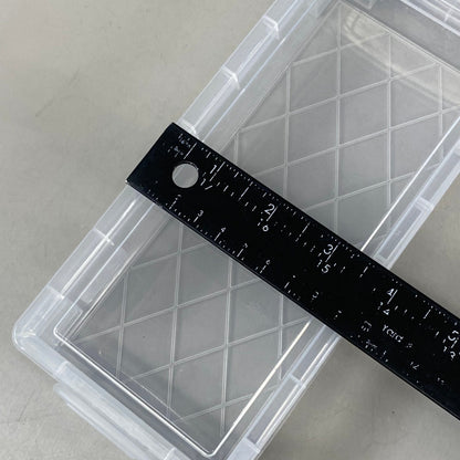 ADVANTUS (16 Pack) Super Stacker® Pencil Box Transparent Clear 091141403096