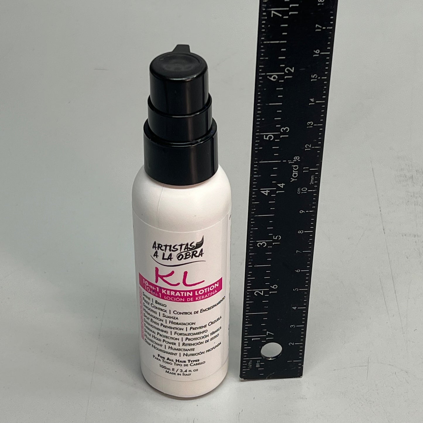 ARTISTAS A LA OBRA Keratin Leave-In Lotion For Hair Repair 100 mL 3.4 fl oz