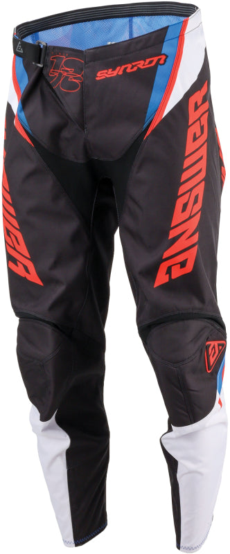Answer 24 Syncron Envenom Pants Red/White/Blue Size - 38 442413