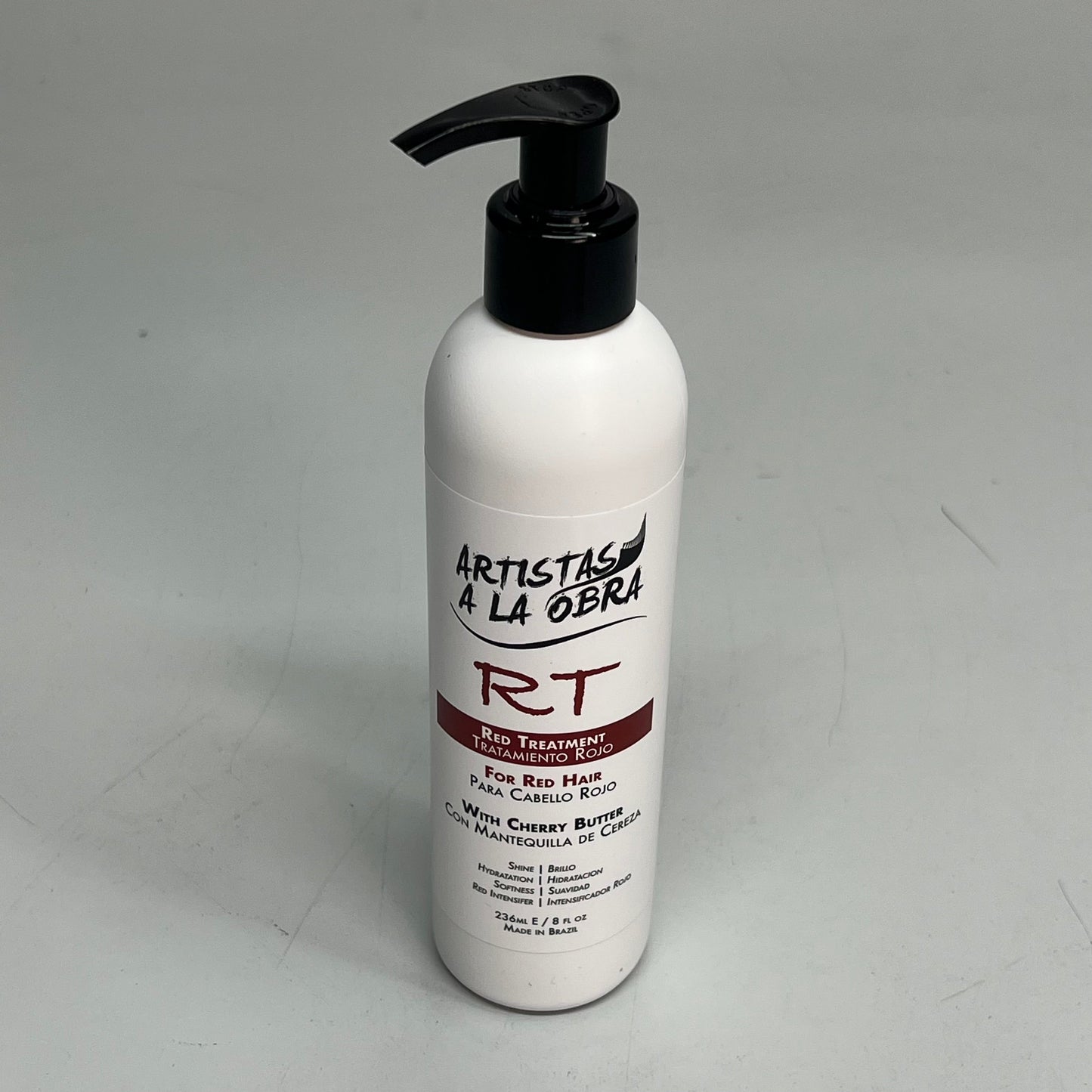 ARTISTAS A LA OBRA Red Treatment/Mask Adds Keeps Hair Vibrant 8 fl oz Red