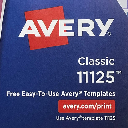 AVERY (12-PACK) A-Z Tab Dividers Customizable TOC Ready Index Multicolor 11125