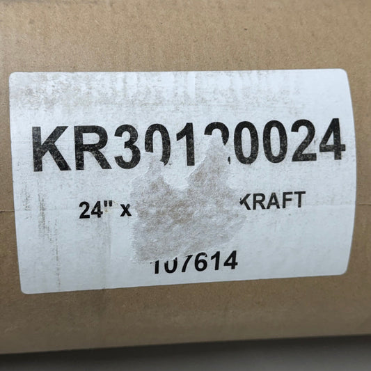 KRAFT KR30120024  30# Kraft Roll – 24” x 1200’ Paper Roll