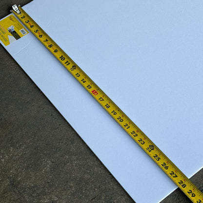 ROYAL BRITES (5 Sheets) Grid Foam Board 72705 Foam Material Sz 22”x28” White