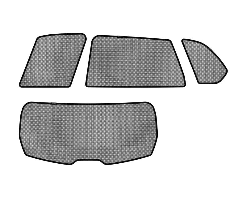 3D MAXpider 2007-2013 BMW X5 (E70) Black Sun Shades - Complete Set S1BM0510