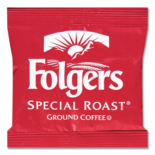 Folgers Ground Coffee, Fraction Packs, Special Roast, 0.8 oz,  42/Carton