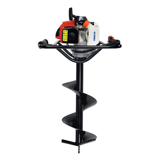 12-Inch Gasoline Powered Post Hole Digger Earth Auger Machine, 63CC (SAK14852)