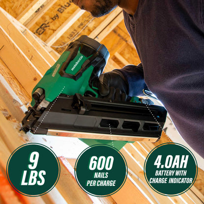 Metabo HPT NR1890DCSTM 18V MultiVolt Cordless 3-1/2" Paper Tape Framing Nailer