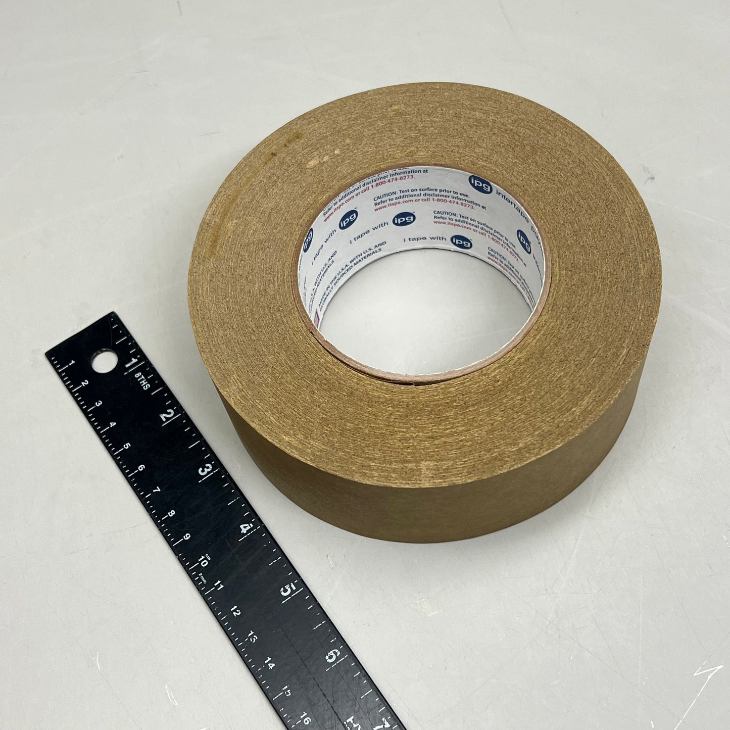 INTERTAPE (6 PACK) Utility Grade Flat Back Packaging Tape  1.89" x 179' Brown 530/81400
