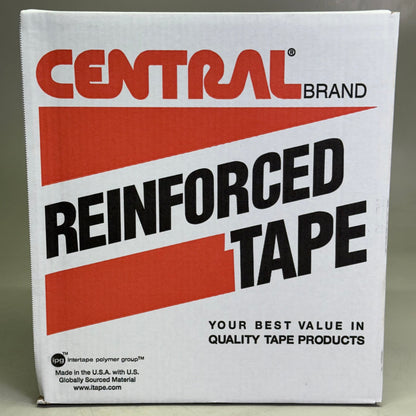 CENTRAL (10 Rolls) Reinforced Tape Sz 3" x 450' L Grade 260, Brown K7450