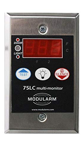 75LC WE Flush Modularm Flush Mount Temperature Alarm Monitor