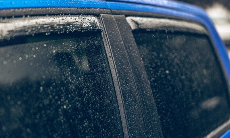 AVS 15-18 Chevy Colorado Crew Cab Ventvisor In-Channel Front & Rear Window Deflectors 4pc - Smoke