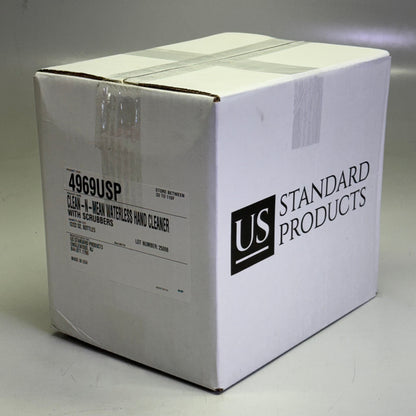 US STANDARD PRODUCTS (12 PACK) Clean-N-Mean Waterless Hand Cleaner 22 oz White 4969USP