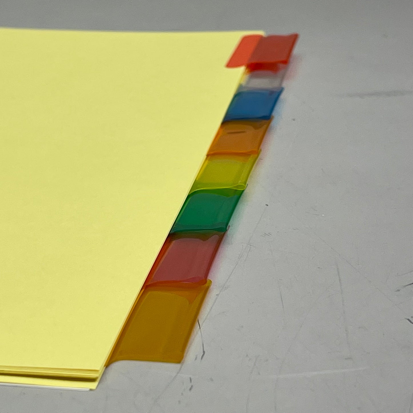 AVERY (12-PACK) Insertable Big Tab Dividers 3-Hole 8-Set Double-Sided Buff 11111