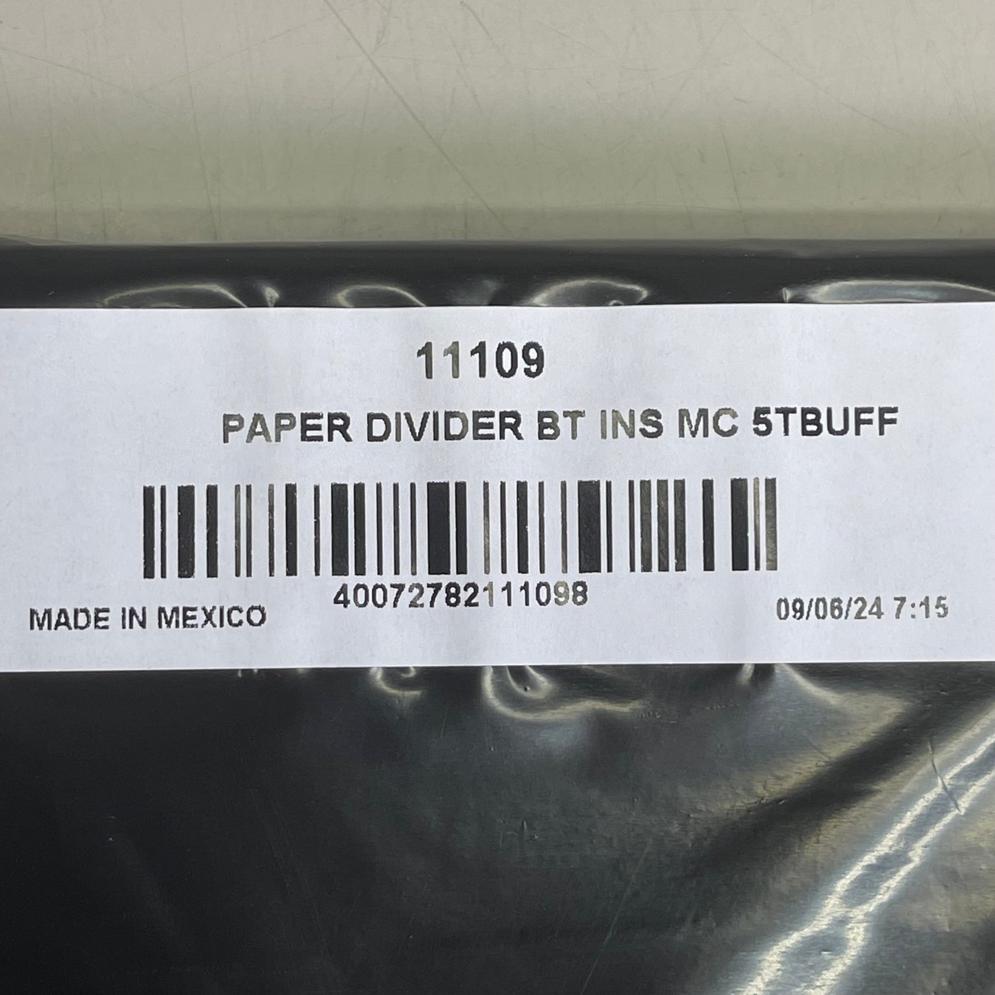 AVERY (12-PACK) Insertable Big Tab Dividers 3-Hole 5-Set Double-Sided Buff 11109