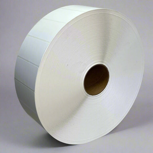 Roll Low Blank Labels 14OD (11000 Labels) Sz 4" L X 2" W White F030041