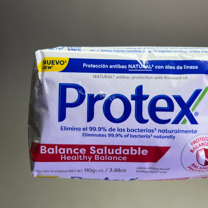 PROTEX (12 PACK) Healthy Balance Bar Soap Natural Antibac Protection BB 04/27