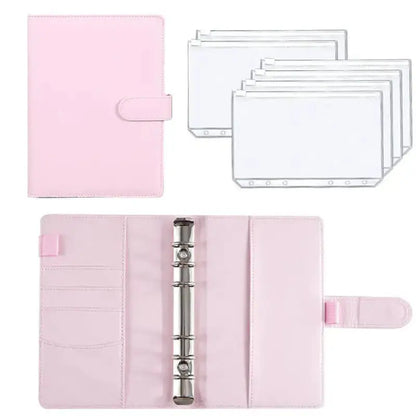 A6 Leather Budget Binder