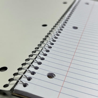 ZA@ THREE LEAF (6 PACK) 1 Subject Spiral Notebook College Ruled 70 Sheets 811-48