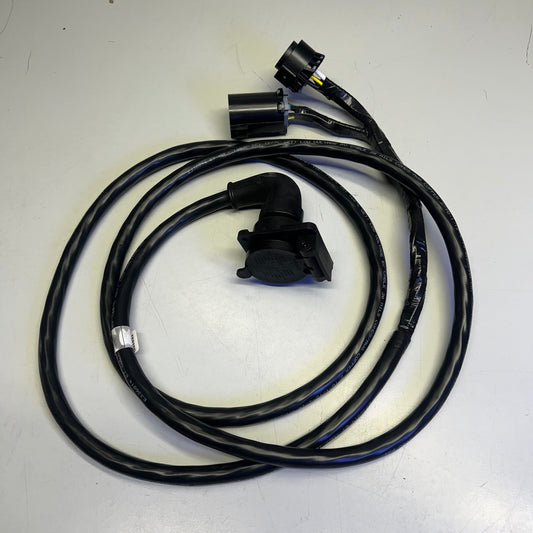 BARGMAN Wheel/Gooseneck 90 Degree Wiring Harness 7 Pole - 9ft  50-97-410