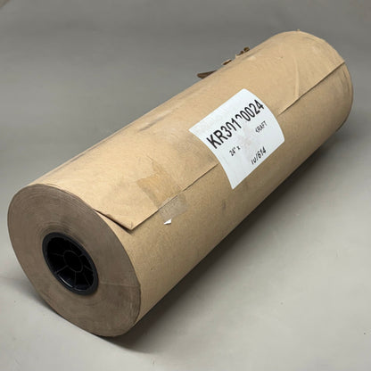 KRAFT KR30120024  30# Kraft Roll – 24” x 1200’ Paper Roll
