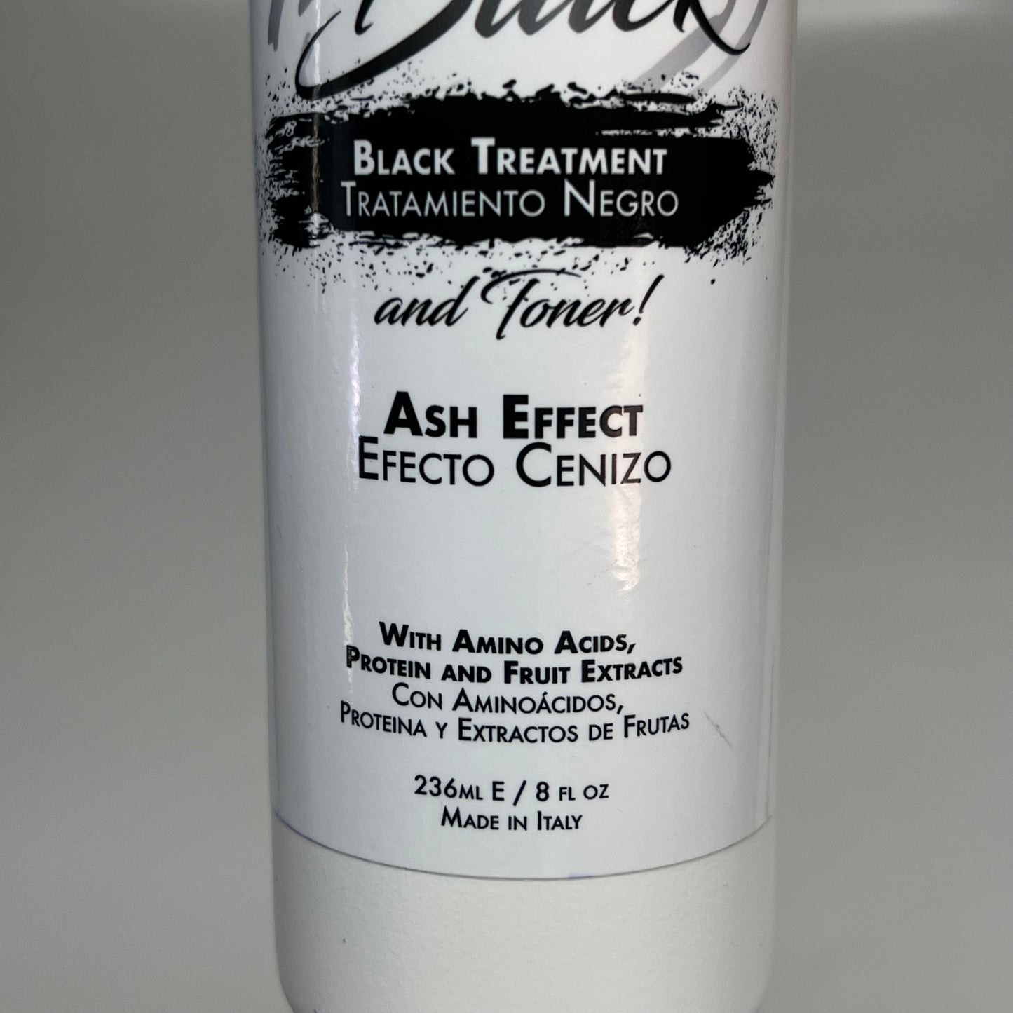 ARTISTAS A LA OBRA Black Treatment/Mask & Toner Ash Color Effect 8 Fl Oz