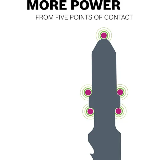 BOSCH T344D 5-Piece 6 In. 6 TPI Speed for Wood T-Shank Jig Saw Blades