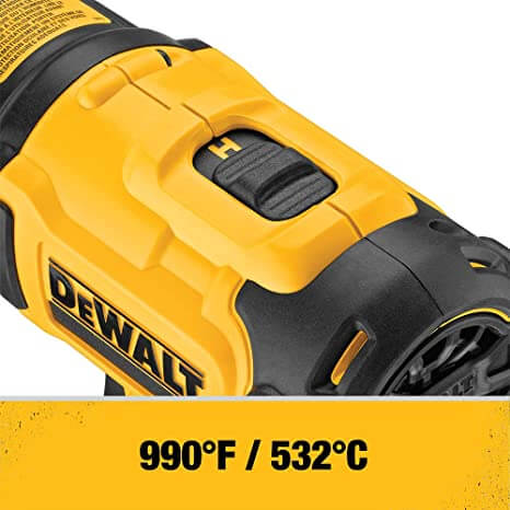 DEWALT DCE530P1 20V MAX* Cordless Heat Gun Kit