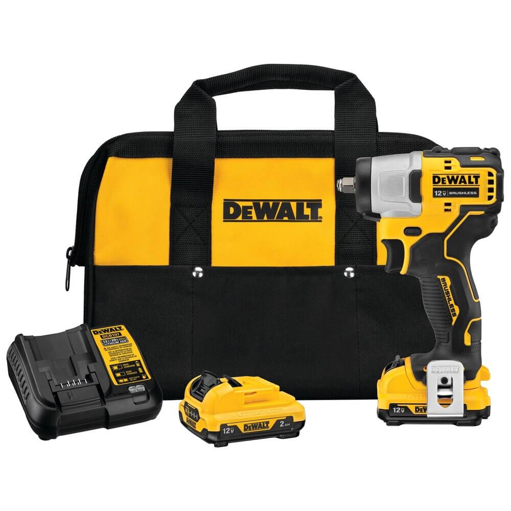 DEWALT DCF902F2 XTREME 12V MAX* Impact Wrench, Cordless Kit, 3/8-Inch