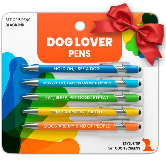 Dog-Themed Stylus Pen Sets