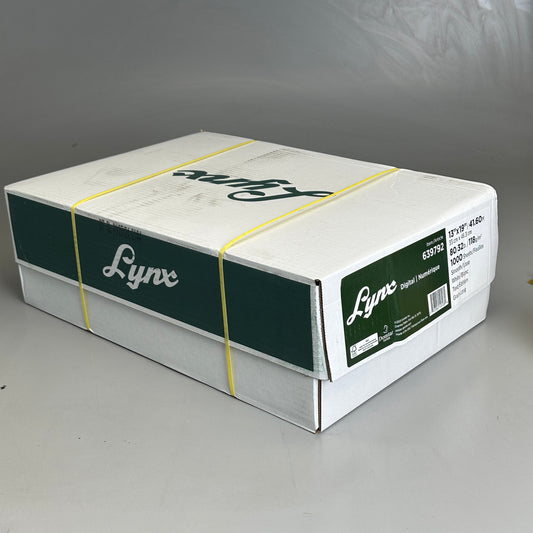 DOMTAR Lynx Digital Ultra Smooth Laser Paper 12”X18” 43.8 lbs. 639633 White
