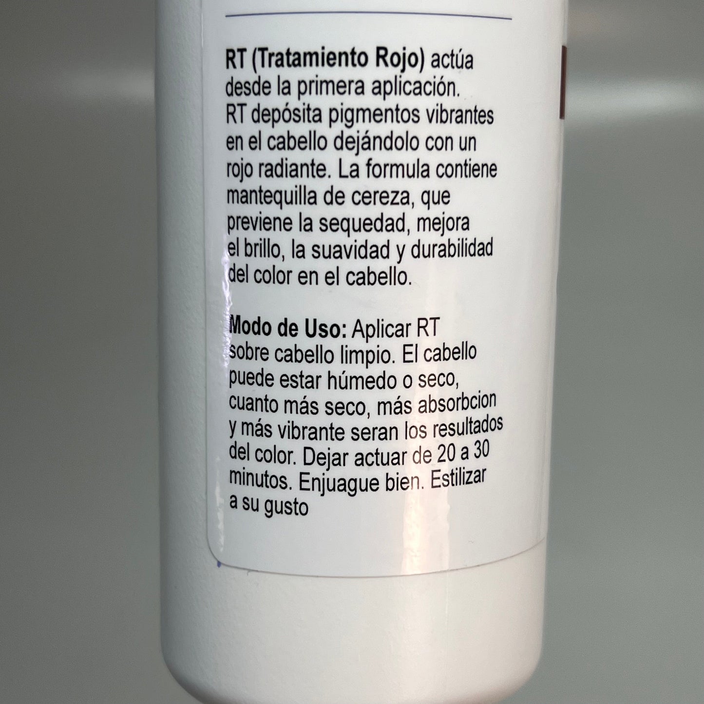 ARTISTAS A LA OBRA Red Treatment/Mask Adds Keeps Hair Vibrant 8 fl oz Red