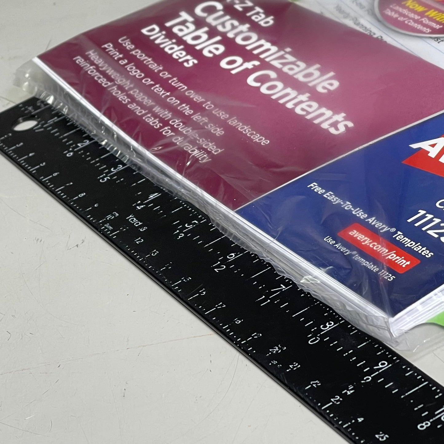 AVERY (12-PACK) A-Z Tab Dividers Customizable TOC Ready Index Multicolor 11125