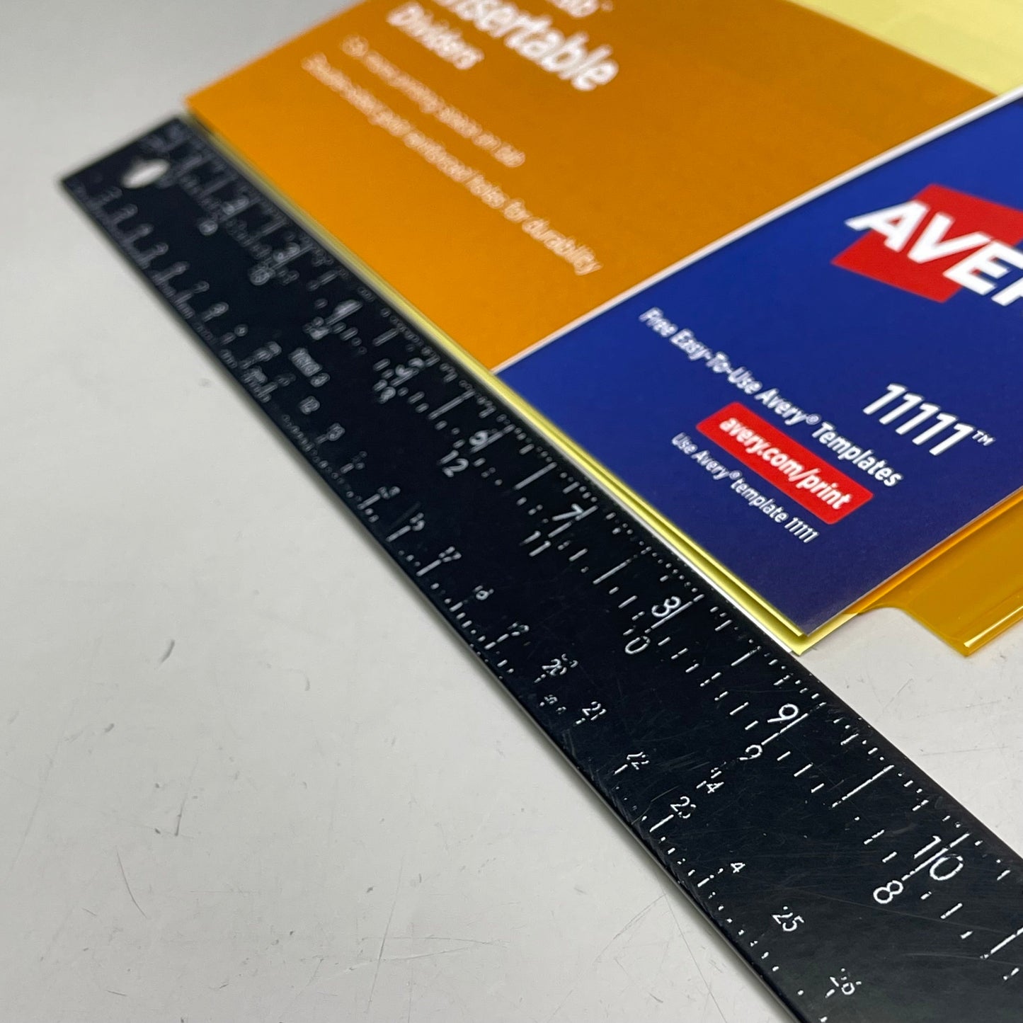 AVERY (12-PACK) Insertable Big Tab Dividers 3-Hole 8-Set Double-Sided Buff 11111