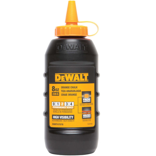 DeWalt DWHT47076L 8 oz. Chalk (High-Visibility Orange)