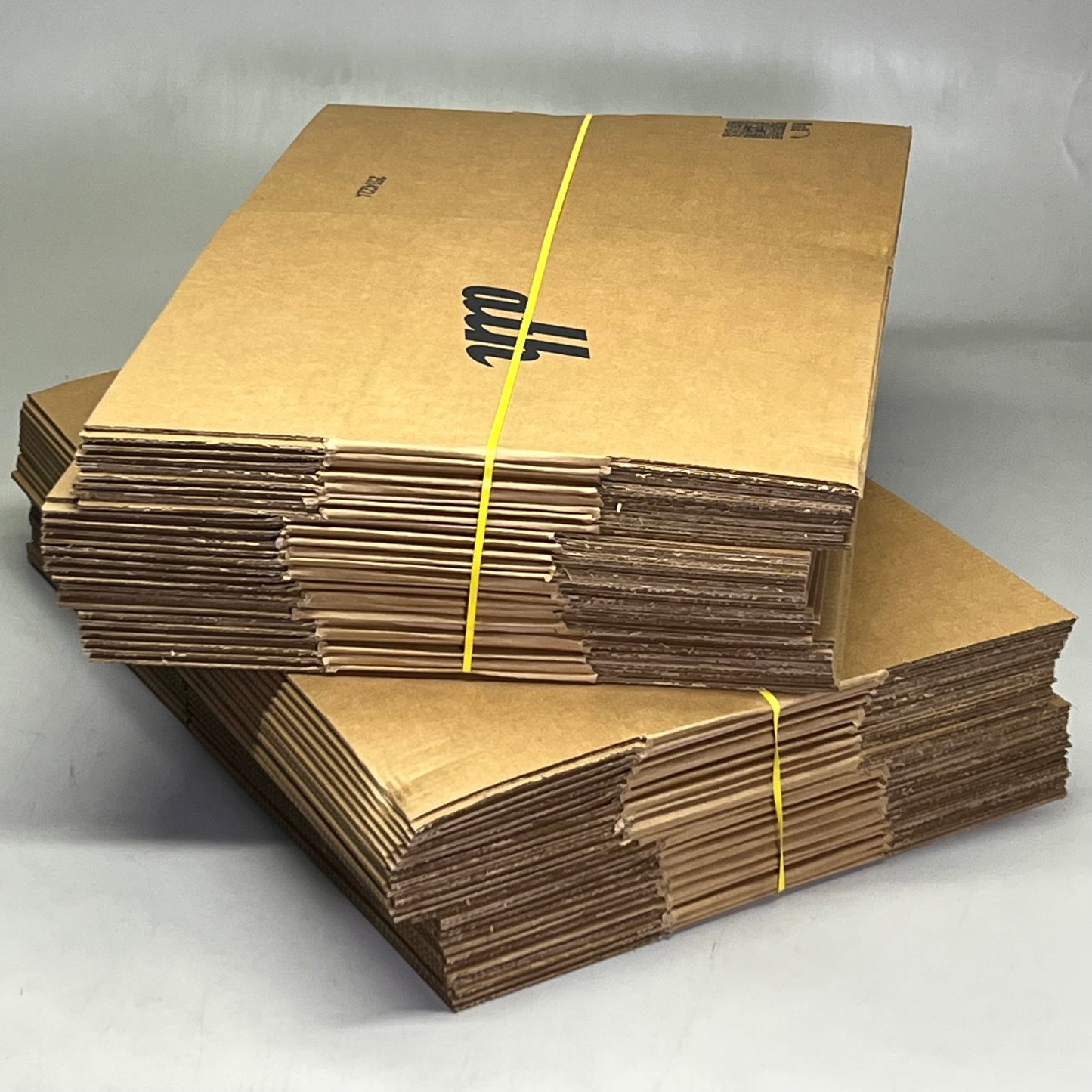 ATH (50 Boxes) Corrugated Boxes Sz 15” L x 12” W x 7” H, Brown