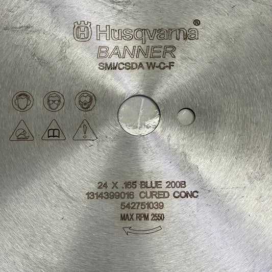 HUSQVARNA General Purpose Diamond Blade 24.5" Dia 542751039