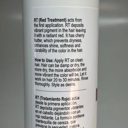 ARTISTAS A LA OBRA Red Treatment/Mask Adds Keeps Hair Vibrant 8 fl oz Red