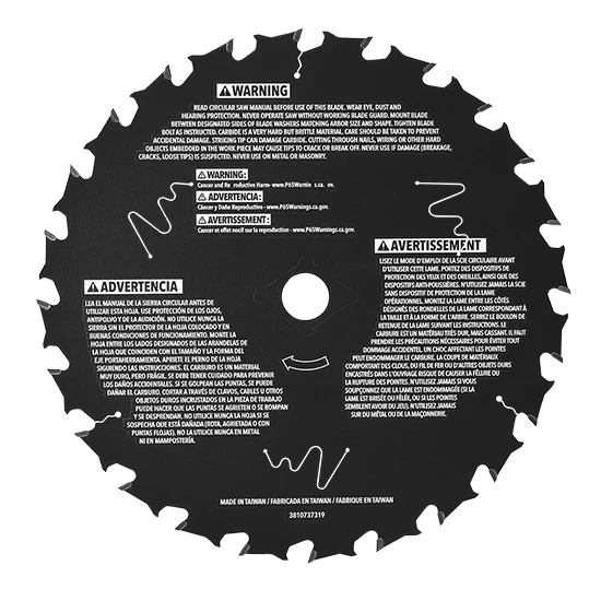 FLEX FA201001 7-1/4" 24t Carbide Circular Saw Blade