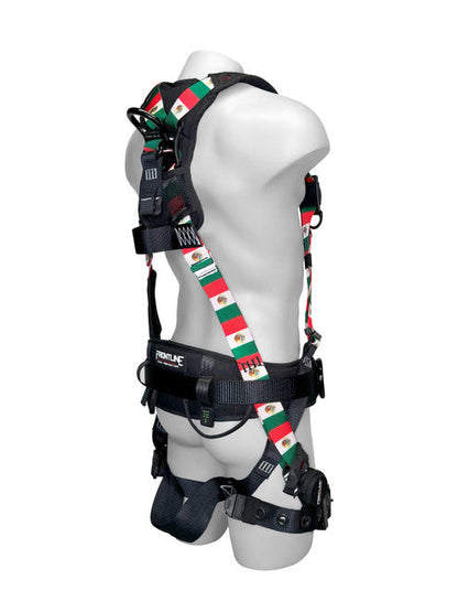 Frontline 110CTB-ML-MX Combat™ Mexican Style Full Body Harness with Aluminum Hardware and Suspension Trauma Straps